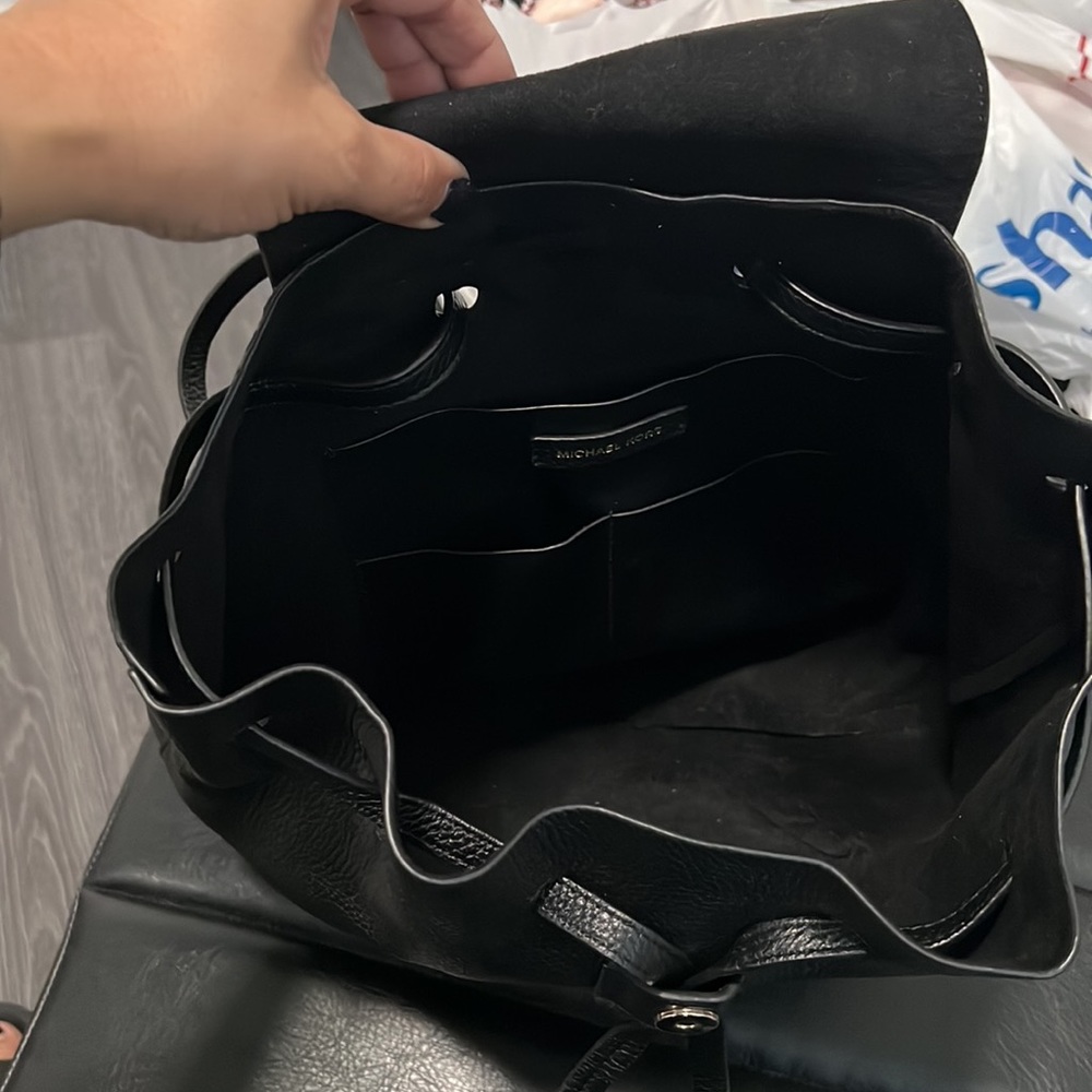 Authentic Mk Leather Backpack - image 2